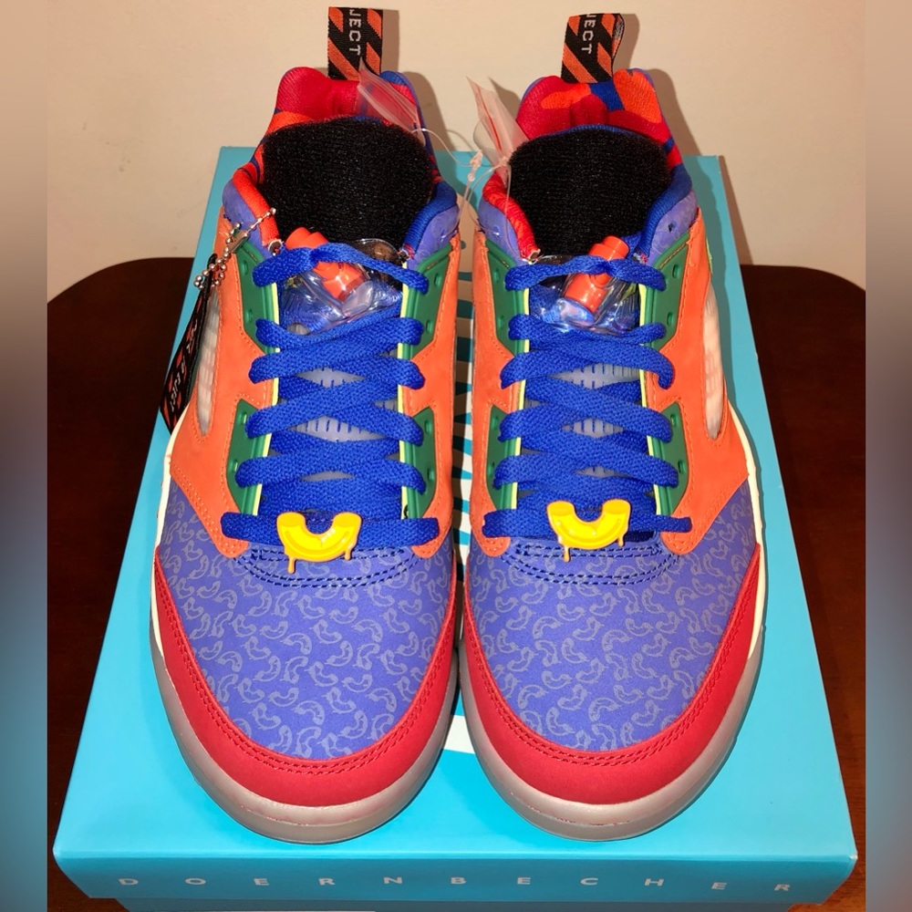 AIR JORDAN 5 RETRO LOW DB “DOERNBECHER MICHAEL” BRAND NEW MEN’S SIZE 7 - Picture 2 of 5